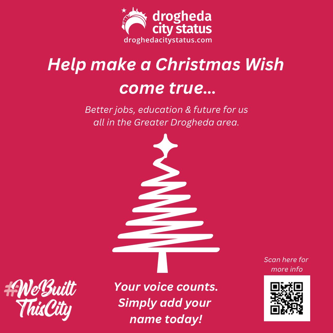 We wish you a peaceful &amp; safe Christmas. 🎅🏻 

Thank you for your support, we are a group of 100% volunteers, focused on creating a future where our city thrives.

🎄Happy Christmas to you 🎄 

🎁 Read more: shorturl.at/pAFQ9 

#webuiltthiscity #louthchat #signourpetition