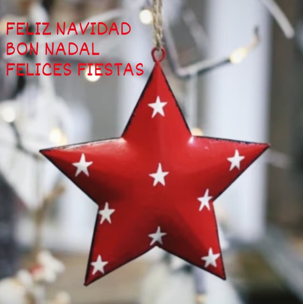 Pil-Art Os desea Feliz Navidad⭐Bon Nadal⭐Felices fiestas⭐🎄🎅🥂⭐#feliznavidad #bonnadal #felicesfiestas #NadalViladecans #Viladecans #baixllobregat #comerçdepoble #comerçdeproximitat #comerciolocal #pilarttienda