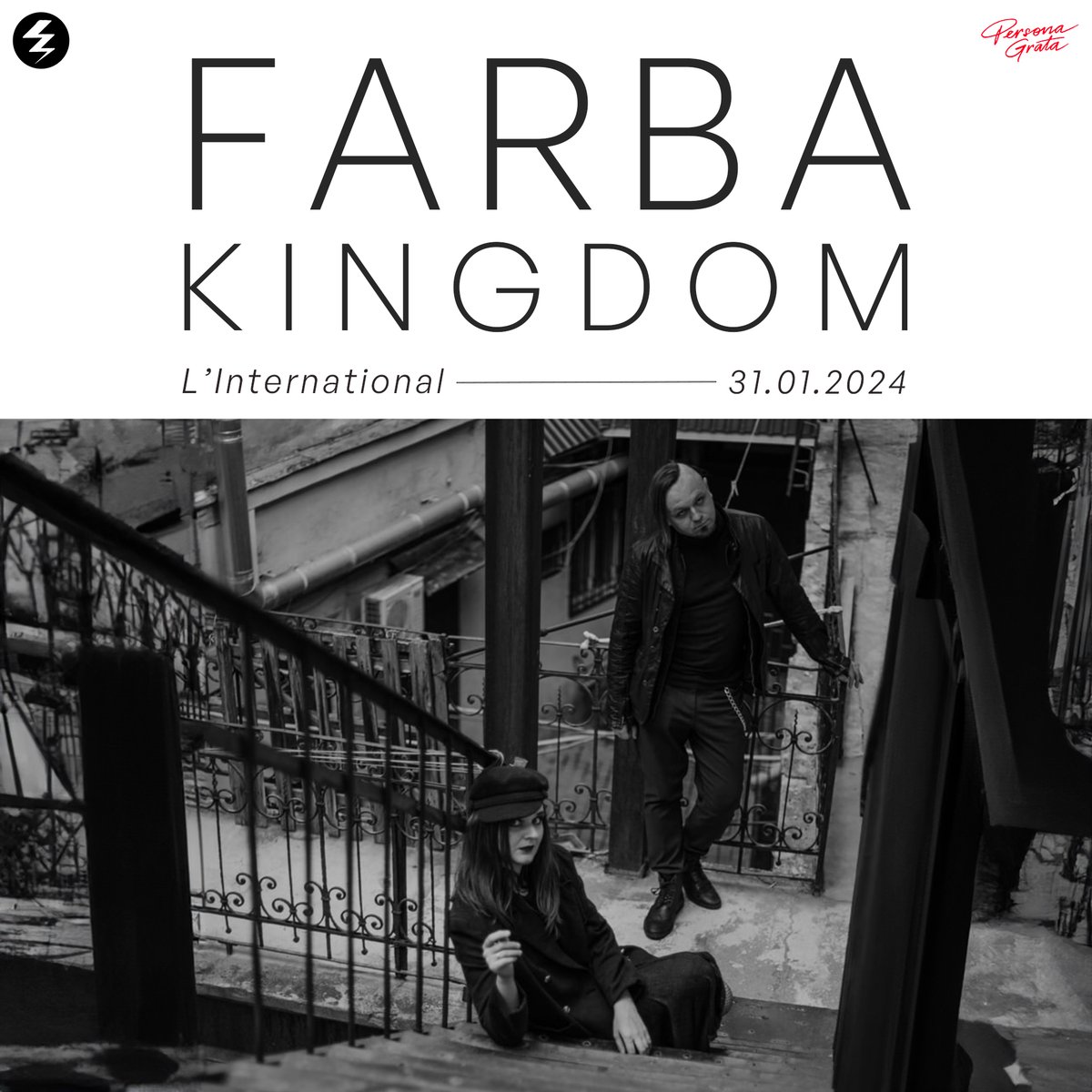 FarbaKingdom's tweet photo. PARIS #farbakingdom #personagrata #live #31january #linternational https://t.co/mJ8aheFCwF