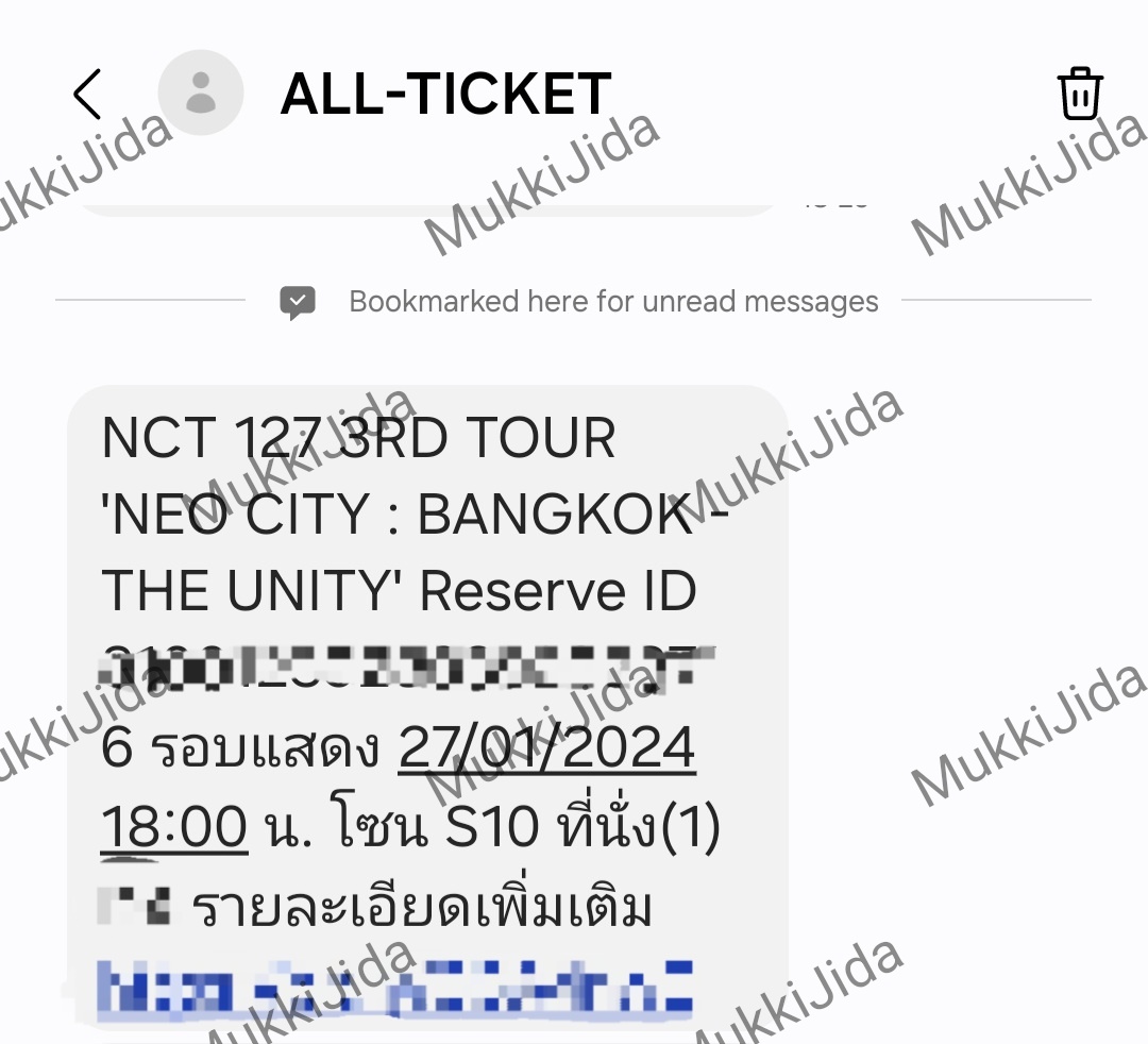 MukkiJida's tweet photo. Pls. RT
:: ขายบัตร ปล่อยบัตร ::
วันเสาร์ 27 
- โซน S10 แถว D 5,600

จ่ายตามจริง ไม่บวกเพิ่ม นัดรับสยาม เซ็นลาด ตามบีทีเอส ได้ค่ะ

(ปล่อยเนื่องจากได้โซนที่ต้องการแล้วค่ะ)
#NCT127_NEOCITY_THE_UNITYinBKK https://t.co/eMGhna7Bja