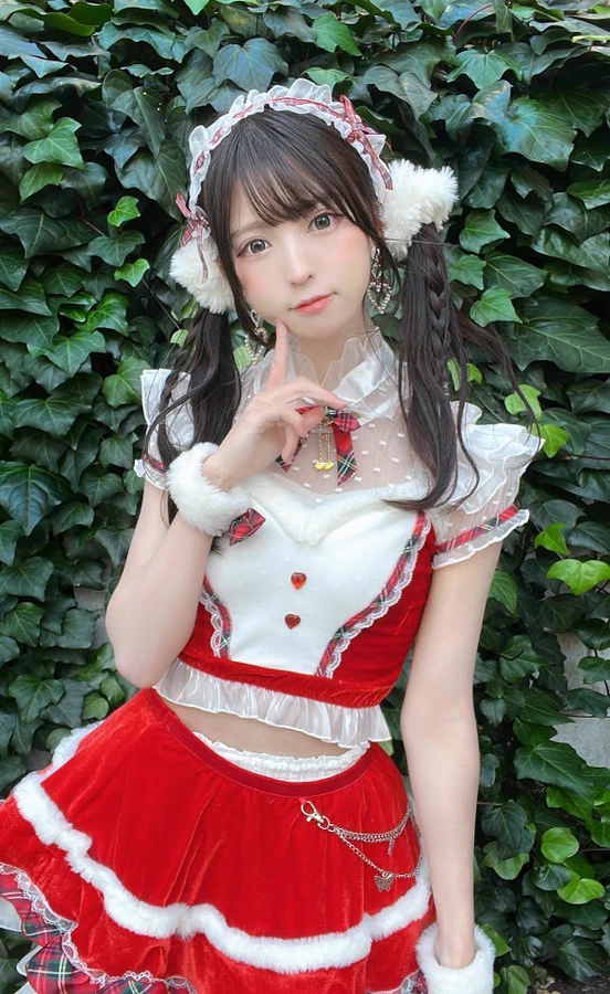 Asian girl Christmas costume