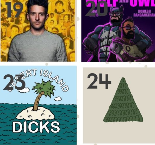 Comedy Podcast Advent Calendar Day Twenty Three' @DicksPod What was your favourite episode? #ComedyPodcast