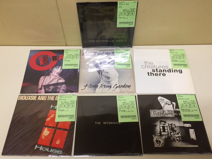 diskunion_dkp's tweet photo. 中古アナログ7インチ入荷情報
80s GOTH,POSITIVE PUNK/源流BAUHAUSを筆頭にSTERS OF MERCY,etc,26点まとまって中古アナログ盤7インチ入荷致しました!
↓詳しくはこちらから
https://t.co/sMQo16MHUH
#du入荷
#GOTH
#POSITIVEPUNK
#レコード https://t.co/U4rJcBow5i