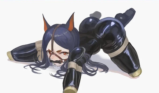 黒ラバーの描き方はころころ変わってます 