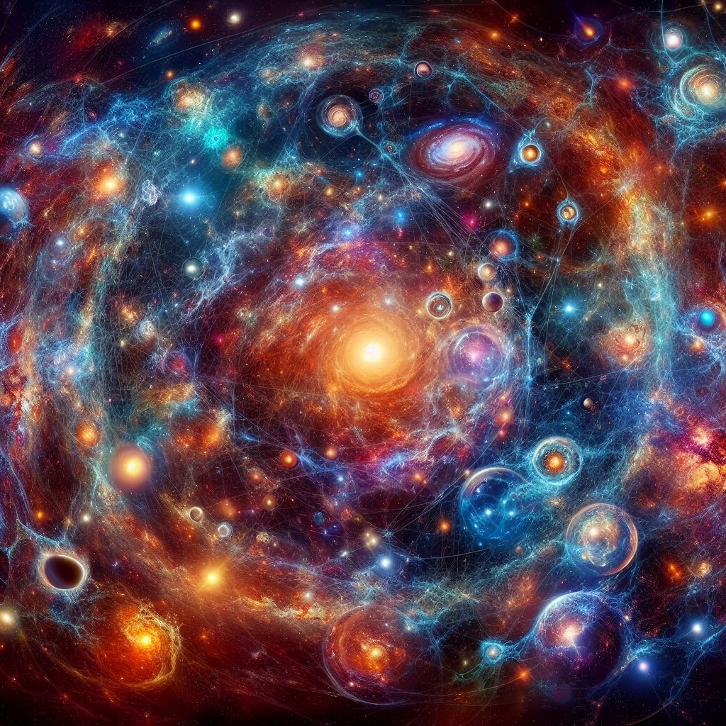 AdekanyeAdam's tweet image. Charting the cosmic map today, exploring the cosmic web that connects galaxies across the vastness of space. 🌐 Uncover the threads that weave the story of our celestial neighborhood. #CosmicMap #GalacticConnections