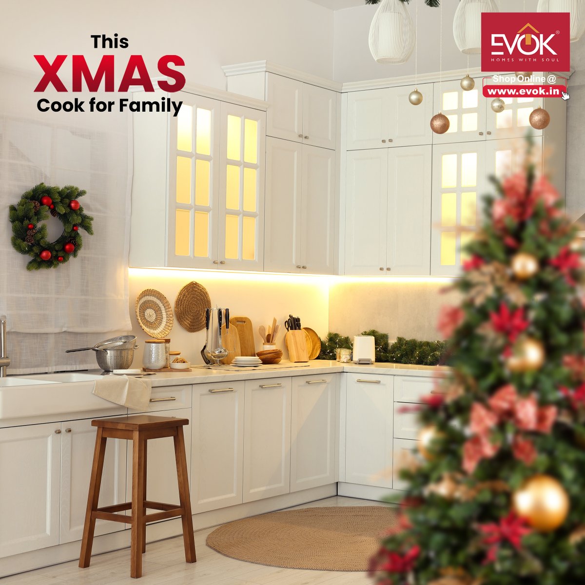 EvokHomes's tweet photo. Deck the halls with joy and style! 🎄✨ This Christmas, let Evok become a cherished part of your celebrations, adding warmth and elegance to every festive moment.

Visit https://t.co/bg3QAlsj2b to learn more.

#Xmas #Christmas #CelebrateWithEvok #ChristmasJoy #Evok #LetsEvok https://t.co/oeIgaSwXxL