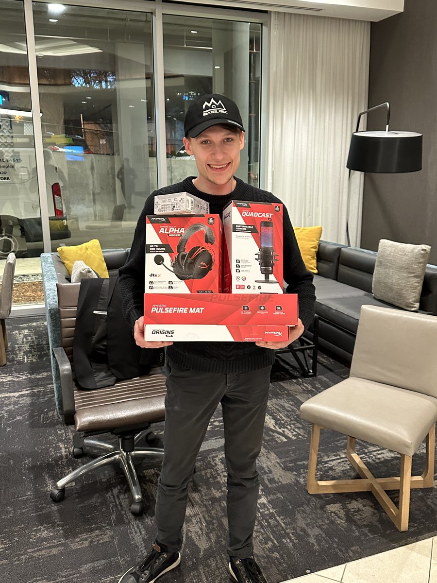 Thank you for the equipment @HyperX, I will be doing some testing in the upcoming weeks for sure. Enter the link below to get a chance to win your own gear.