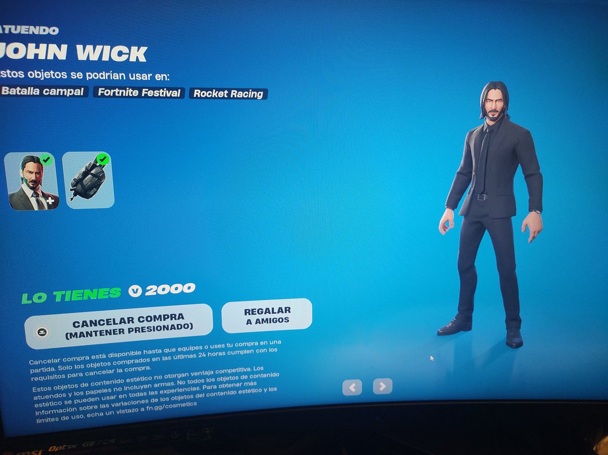 Herrmix's tweet photo. @WintryKestrelYT  
No sale ya en la pantalla de compra el código de creador. Pero ahí va mi aporte igual. Después de ver tu video 😉 https://t.co/6JANgQsQGB
