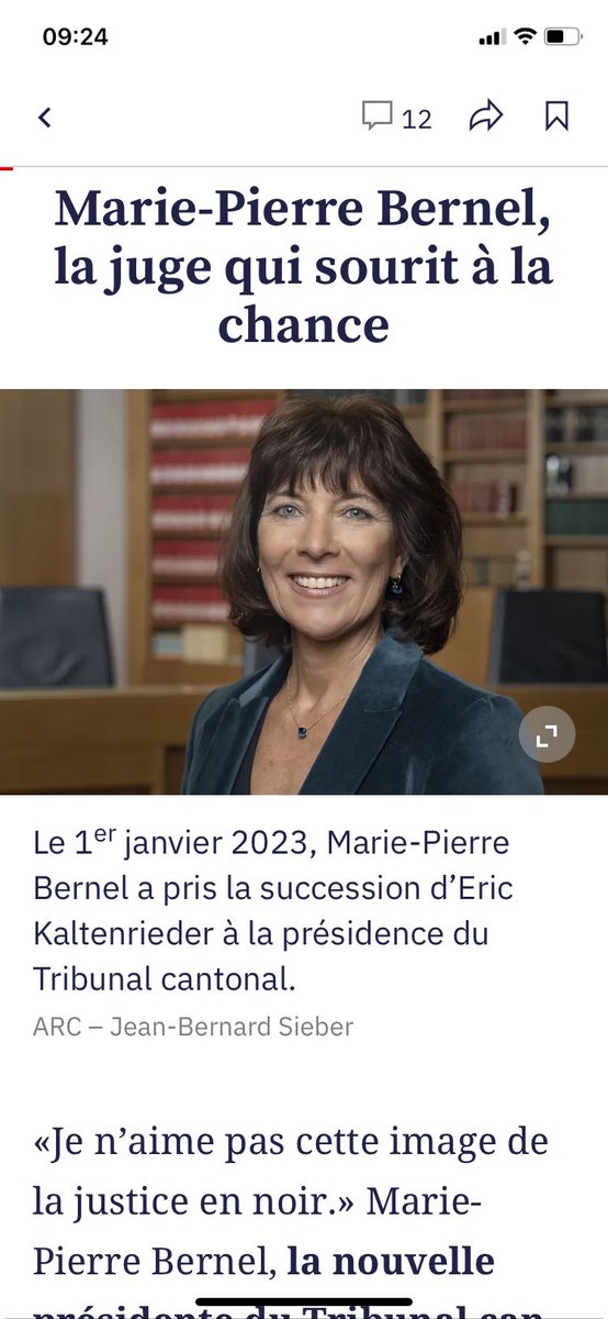 MOBuffat's tweet photo. ⁦⁦@24heuresch⁩ beau portrait pour une personnalité qui représente bien une justice vaudoise à visage humain 👏🏼 https://t.co/mu7pHOTYsd