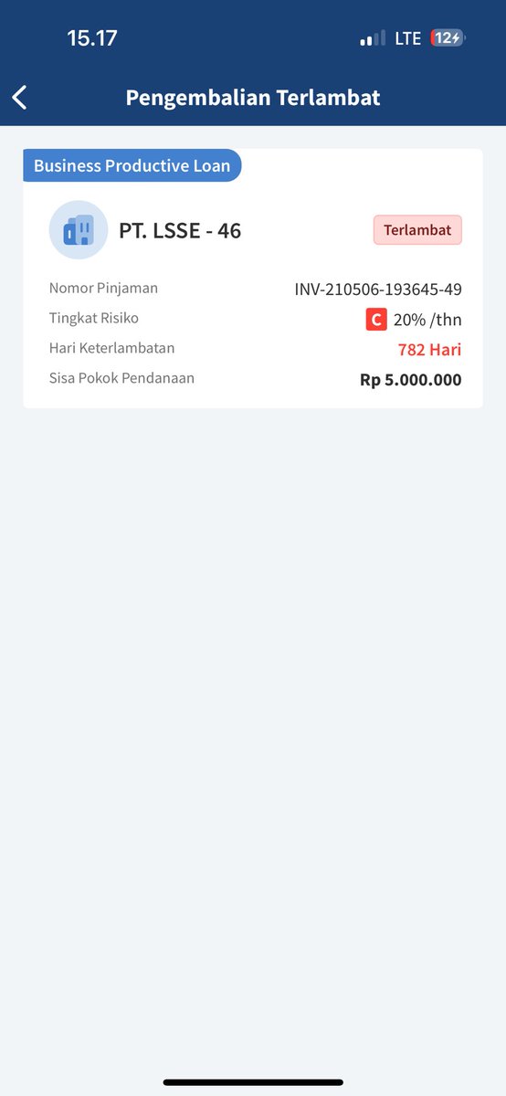 erdece33's tweet photo. @david_andiwjy @ojkindonesia @detikfinance @Bisniscom @VIVAcoid @cnbcindonesia @KontanNews @KATADATAcoid Sama kak tidak ada titik terang dari investree, asuransinjg tidak ada keterlanjutan, semenjak 90 hari keterlamabatan pun tidak ada proses untuk asuransi @ojkindonesia @Investree @KontanNews @cnbcindonesia https://t.co/tchjl18Qnv