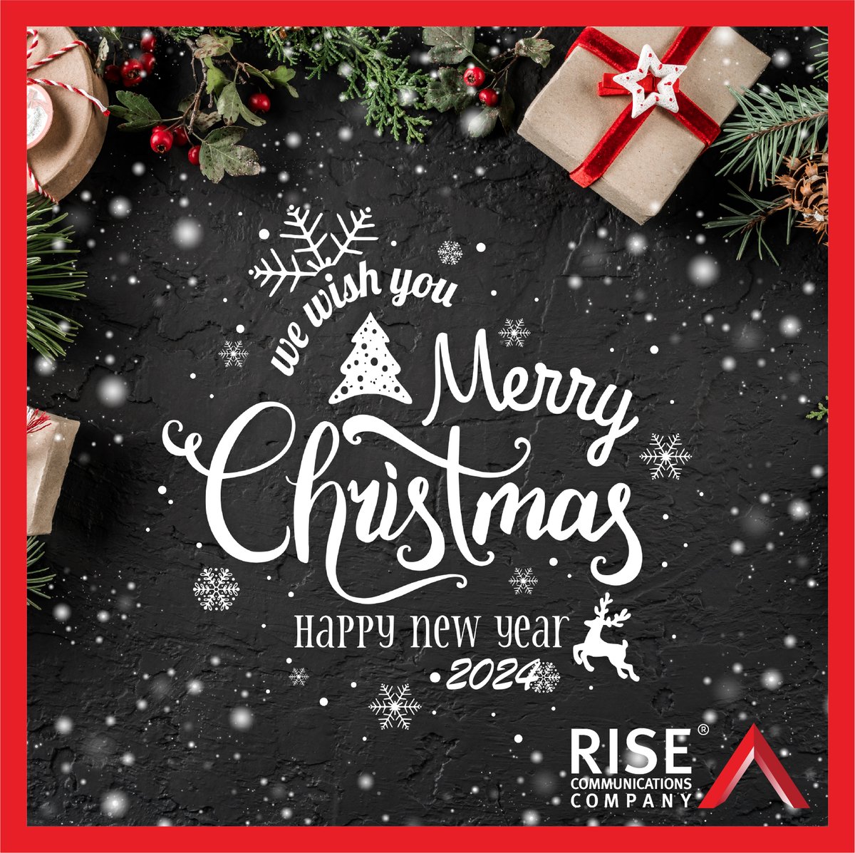 RiseCommsCo's tweet photo. As we embrace the magic of the holiday season, surrounded by the warmth of family and friends, we reflect on the stories that have shaped us. Here's to joyous moments and treasured memories! Cheers to celebrating your unique story in the coming year! 🎄📖 #HappyHolidays #NewYear https://t.co/T16SgwWeEo