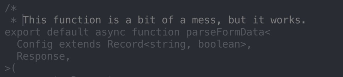 ManssonEmric's tweet photo. Thank you @GitHubCopilot. I'm actually in the middle of a refactoring. 😞 https://t.co/Ue0hEGQY08