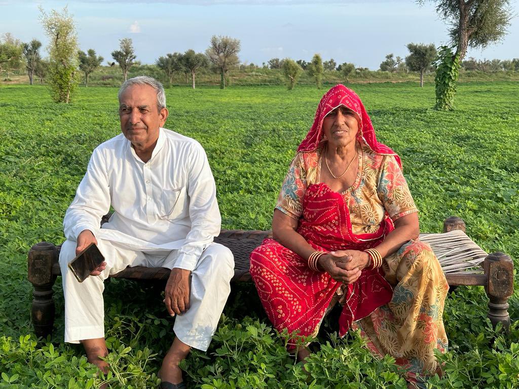 #FarmersDay Maa-Pitaji