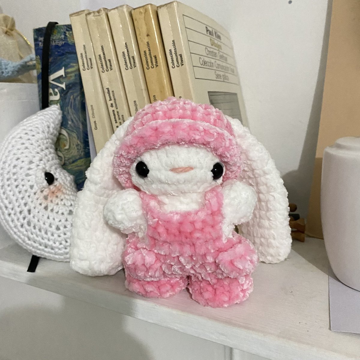 He is becoming a strawberry bunny