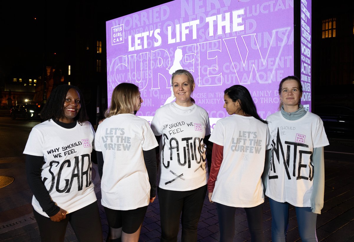 ✨ Moments of 2023 ✨

New research from @ThisGirlCanUK found that around 46% of women change their outdoor exercise routines due to the dark, impacting their enjoyment when getting active.

#LetsLiftTheCurfew