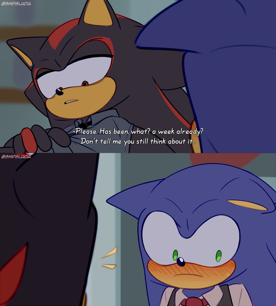 ShipsLucia's tweet photo. Ok, before entering again on some spicy, I just want to add a lil more smth to make it more interesting ✨🫶😎 #sonadow #Sonic #Shadow 
PS: What if I tell you that I want this Shadow to be latino 😂🙏 https://t.co/KLhNuZ9xKX