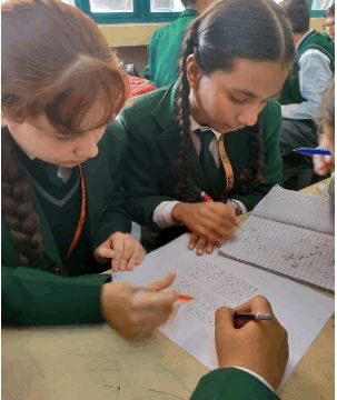 DPSJaipur's tweet photo. Embracing the beauty of math on National Math Day! ๐งฎโจ Students at Delhi Public School, Jaipur immersed themselves in a day of learning, creativity, and fun to celebrate Srinivasa Ramanujan's legacy. #MathDaySuccess #InspiringMathMinds https://t.co/208STjU2TP