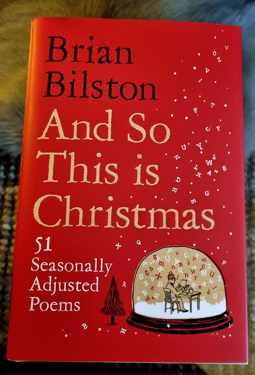 LAJwriter's tweet image. From my #ChristmasLibrary, #2 in this year&apos;s #Top10. Poet @brian_bilston captures the reality of modern Christmas like no other, with wit &amp;amp; poignancy. Out now: run &amp;amp; buy one if you&apos;re still missing a #ChristmasPresent. ❤️