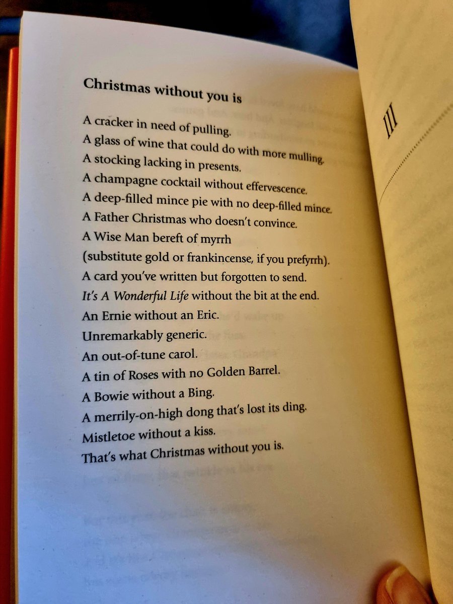 LAJwriter's tweet image. From my #ChristmasLibrary, #2 in this year&apos;s #Top10. Poet @brian_bilston captures the reality of modern Christmas like no other, with wit &amp;amp; poignancy. Out now: run &amp;amp; buy one if you&apos;re still missing a #ChristmasPresent. ❤️
