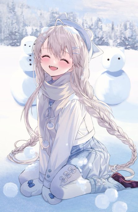 雪遊び 