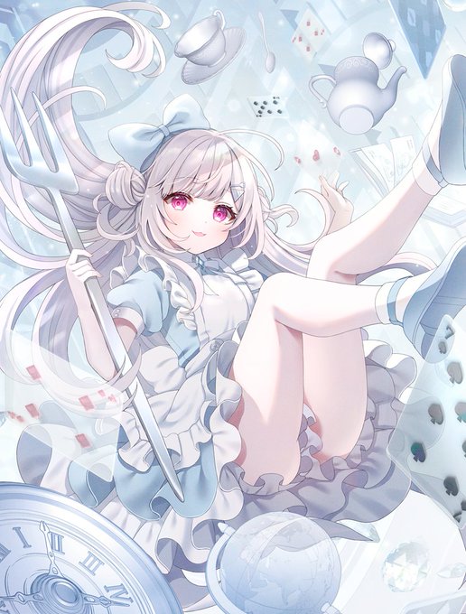 珍しく彩度低めのイラストを描かせて頂きました✨ 