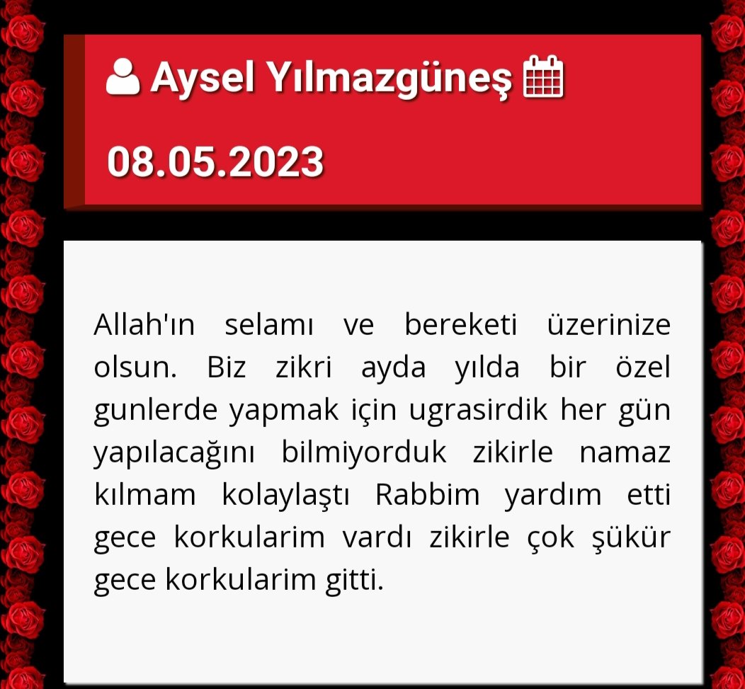 nahide_demirel's tweet photo. #Peygamber
#sehitlerimizvar
#Şehit
#YalıÇapkını

İLK YAPTIĞINIZDA kalbinize verilen HUZUR, Rabbimizin zikirle hikmetleriniden ilkidir .  RABBİMİZİN YARDIMLARINI HİKMETLERİNİ  yaşayıp  gör inşallah.
 İnşallah.Zikri duayı yapanların yorumu OKUYABİLİRSİNİZ.
https://t.co/cvNfq5Xfjc https://t.co/KFa2Tiy96y
