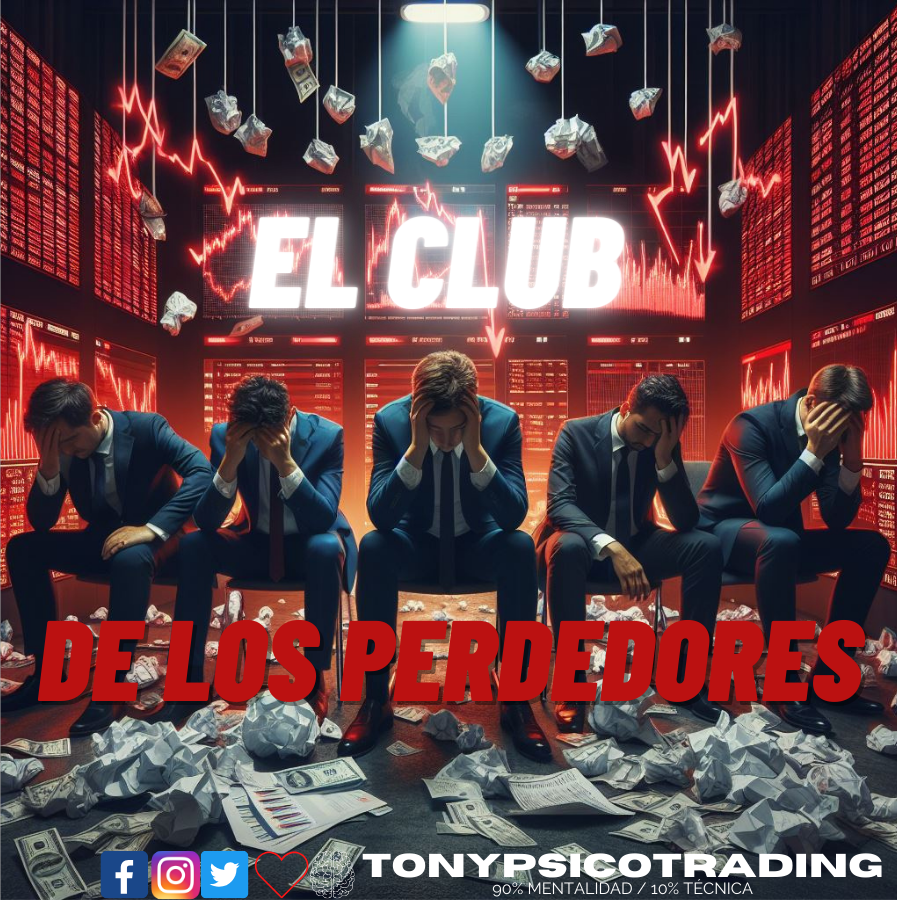 Tonypsicotrader's tweet photo. Todos hemos pertenecido al club en algún momento.

Un club de traders con defectos que no pueden corregir, un club en el que algunos, nunca podrán salir.

Se trata de traders con sesgos, defectos que no pueden evitar.

Bienvenido A EL CLUB 👇 🧵 https://t.co/l8YR1h0yLp