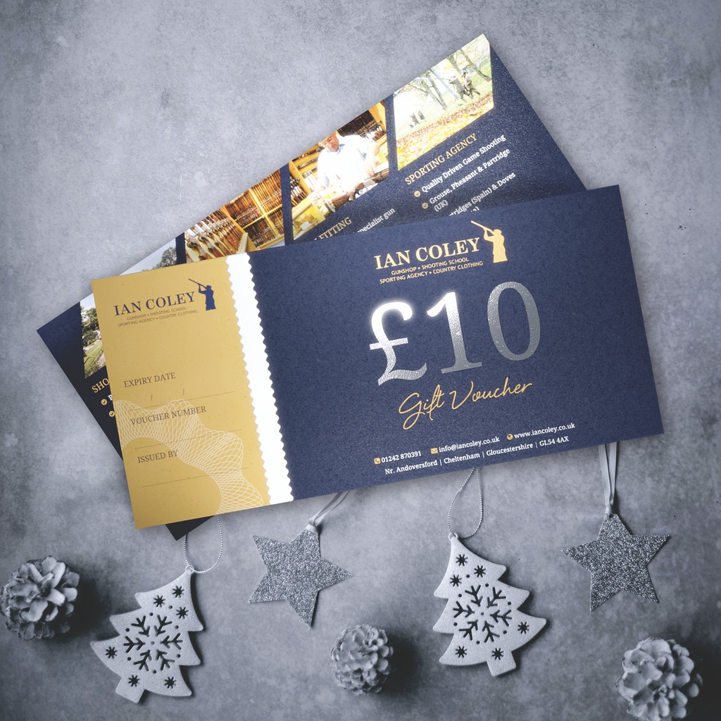 🎁 Left it 'til the last minute? Choose one of our monetary gift vouchers - available in £10, £25, £50 or £100 denominations - and have them delivered directly to your inbox!⁠ 🛍️ Shop online now iancoleycountry.co.uk/gift-vouchers/