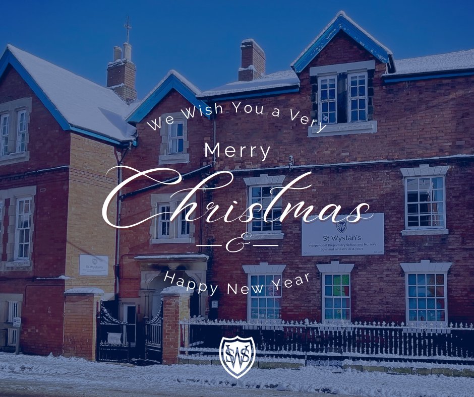 Wishing a Merry Christmas and a happy New Year to all in the St Wystan's community and beyond.

We hope you have a fun and restful festive period spent with family and friends 🎄

#MerryChristmas #HappyNewYear