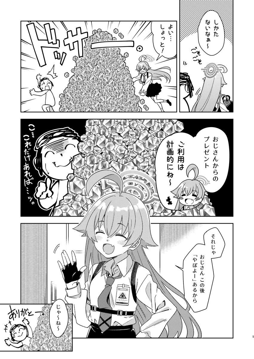 マジカルおじさんな漫画(2/8) #ブルーアーカイブ #BlueArcive