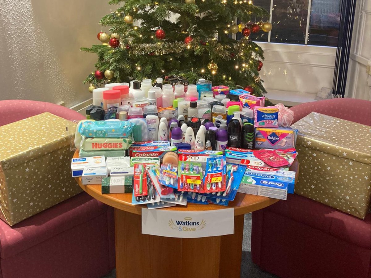 Yesterday, we had the privilege of presenting <a href="/LlamauUK/">Llamau</a> with all the hygiene products that were generously donated by our three offices. These products are essential for the well-being of women and young people in need.