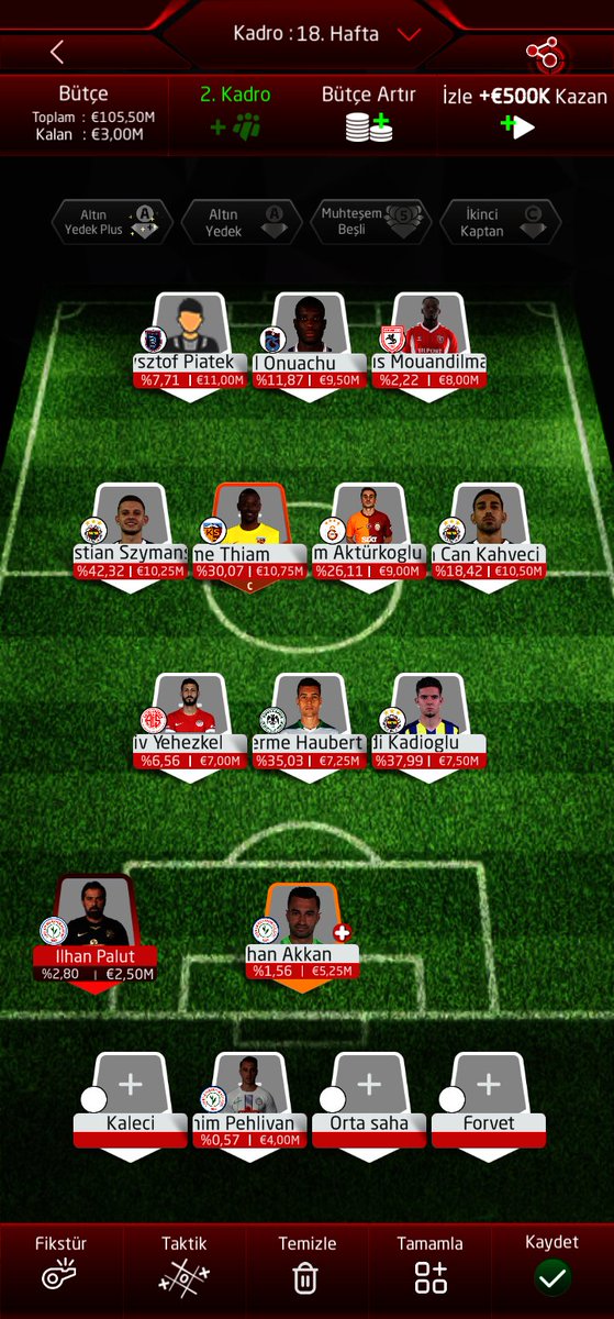 Sosyal Lig’de rüya takımımı kurdum, görmek için hemen tıkla⚽🚀 api.sosyallig.com/r/SL5569564101…