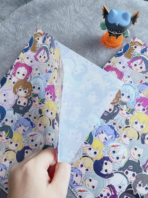 ꉂꉂ  お知らせ電音部ウルポグッズ情報!新刊にセットされるクリアファイルは小さめバッグにも入りやすいA5サイズ!#電音部ウルポ 