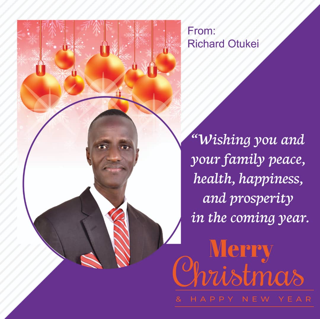 RichardOtukei's tweet photo. I wish you and your family a merry Christmas https://t.co/Nu7QASJOLO