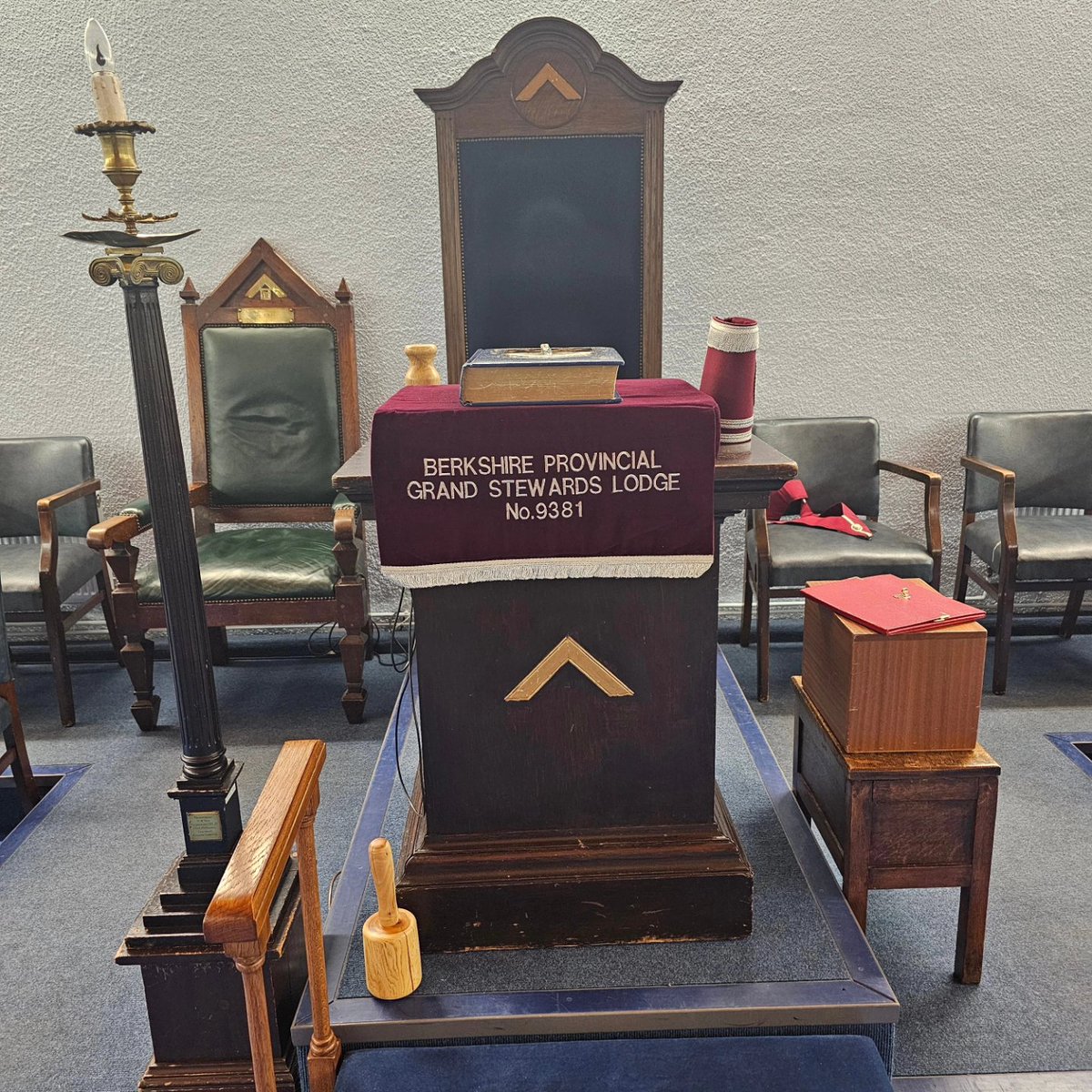 Very proud to have received the huge honour of appointment as a Provincial Grand Steward and a proud member of <a href="/BerksPGL/">Berkshire Freemasons</a> Provincial Grand Stewards Lodge.
#MasonInRed