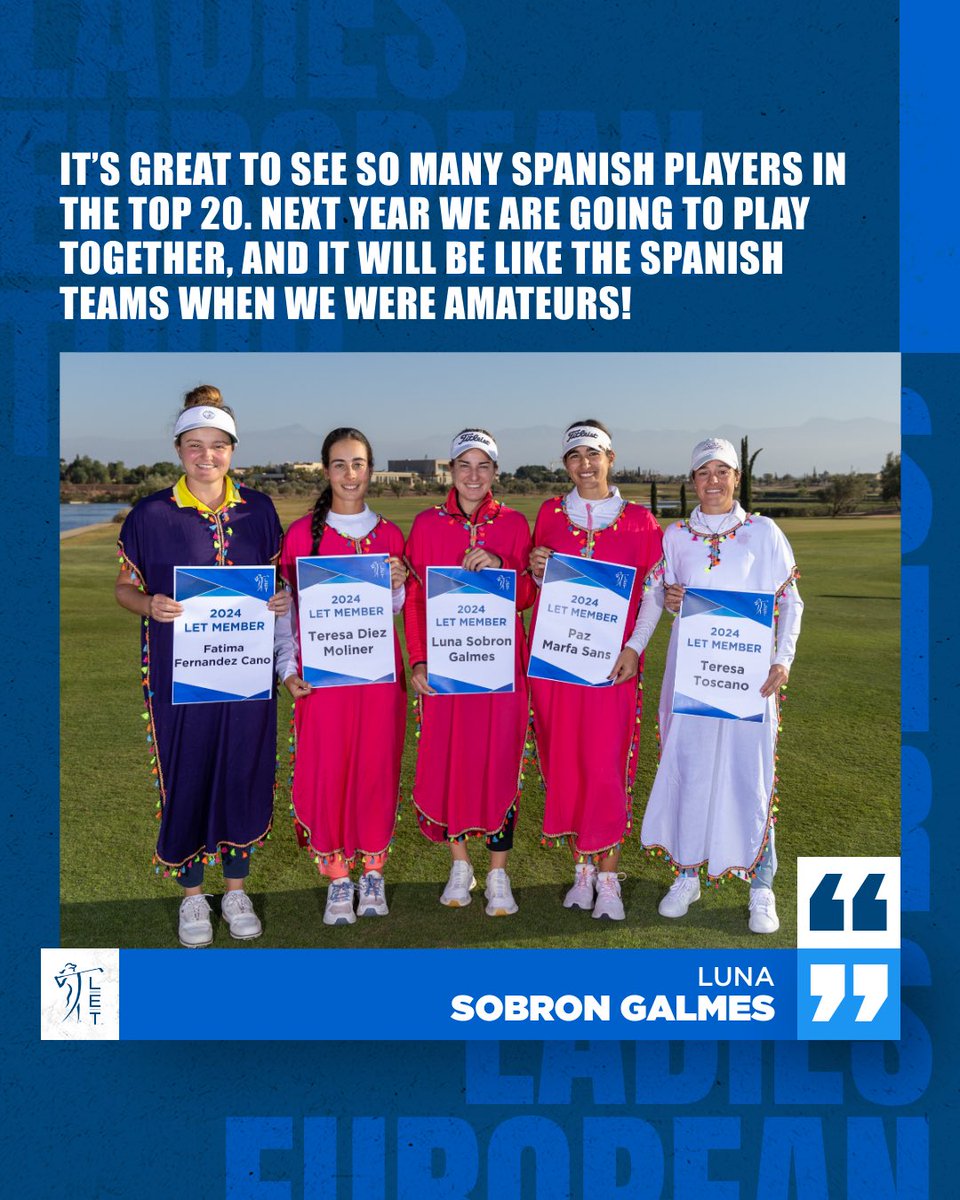 LETgolf's tweet photo. Amigas 🇪🇸💃

#RaiseOurGame | #LETQSchool https://t.co/4mGzHfO0Bt
