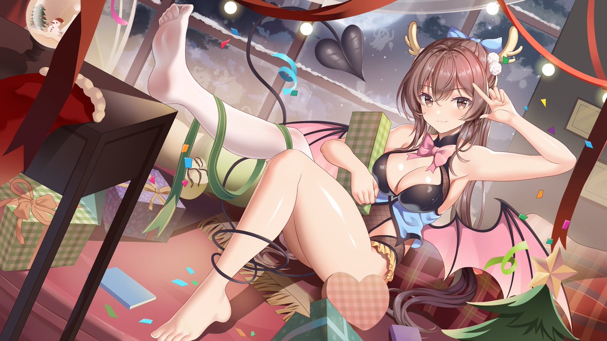 二次元这里，也是圣诞魅魔啦！ https://t.co/5K8hyMTJ14