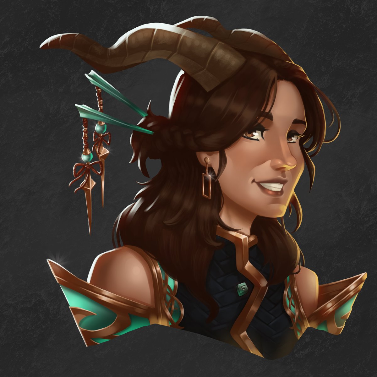 MPas_draws's tweet photo. Close-up of my Runeterra region based portrait of my GF. She is a Vastaya from Ionia.
Hope you like it.

#portrait #runeterra #leagueoflegends #legendsofruneterra #riot #mooncolony #characterdesign #costumes #fantasy #avatars #noai #noaiart #vastaya #ionian https://t.co/TmyL43GI2A