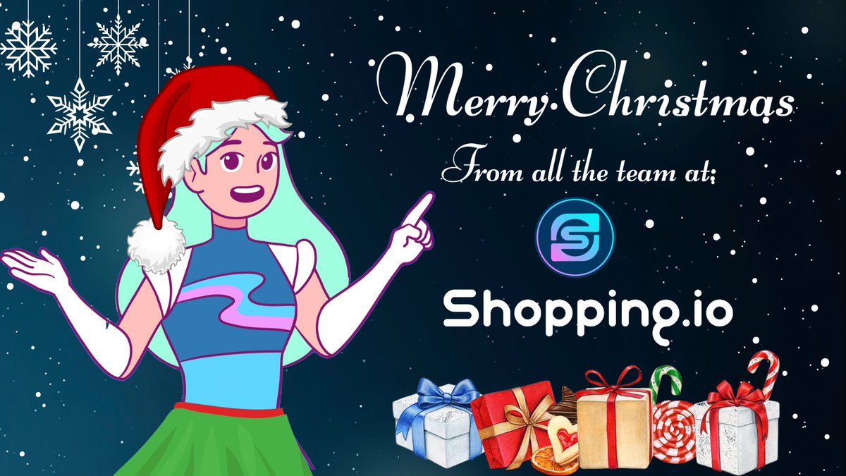 🎄✨Wishing our cherished customers and dedicated holders a Merry Christmas!🎁 May your holiday be filled with joy, blessings, & cherished moments with your loved ones❤️ Thank you for being a part of the Shopping.io family!🌟 #MerryChristmas