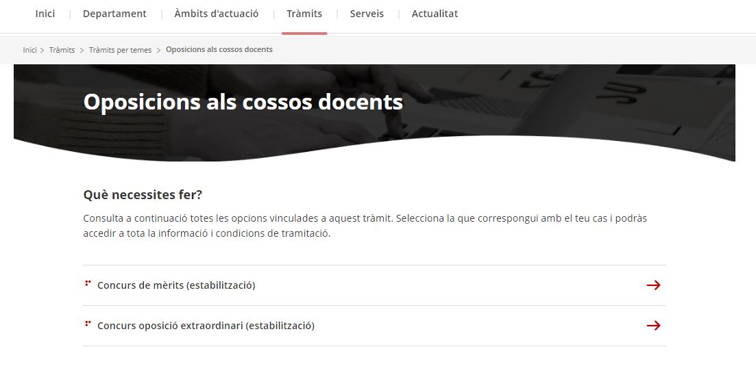 FelisaJover's tweet photo. @educaciocat el tràmit per poder inscriure's a les opos docents 2024 ha desaparegut de la vostre web. Quan vas a aquesta web (https://t.co/TgYBEPG5E7) i fas clic per anar a la inscripció et redirigeix malament al concurs de mèrits passat. Si us plau, podríeu arreglar l'enllaç? https://t.co/L51cs3Q8Og
