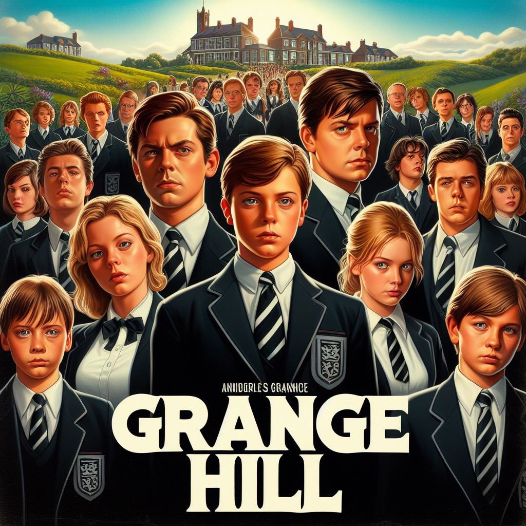 classic_kidstv's tweet photo. Classic Kids TV programmes reimagined as Hollywood blockbusters - a thread.

1. Grange Hill https://t.co/xny8SLMLiN