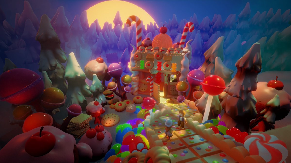 InfiniDreamsFr's tweet photo. Speed Create #35  
Last night live on Twitch, we created a scene together inspired by the tale Hansel and Gretel.

#madeindreams #DreamsPS4 #DreamsPS5 #3dart https://t.co/Mo6xABbahQ