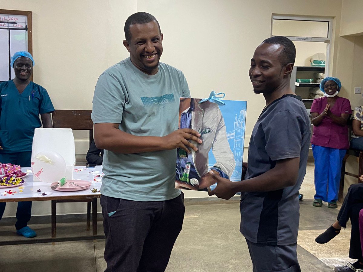 As the days pass, God keeps amazing me with his blessings. Yesterday, I was given an appreciation gift by the outgoing <a href="/cosecsa/">COSECSA</a> residents. Thank you for the warming words ,love and respect u showed me. proud of working with and mentoring them. Iእግዚአብሔር ክብሩን ይውሰድ