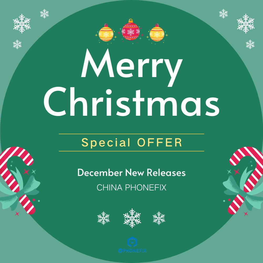 🎄 Christmas Special Offer: December New Releases from China #PHONEFIX! 🎁 WEMON T31 Soldering Station
 
Shop now at China PHONEFIX and bring joy to your holiday season! ✨

🔧 #phonerepairtools #techaccessories #holidayshopping
