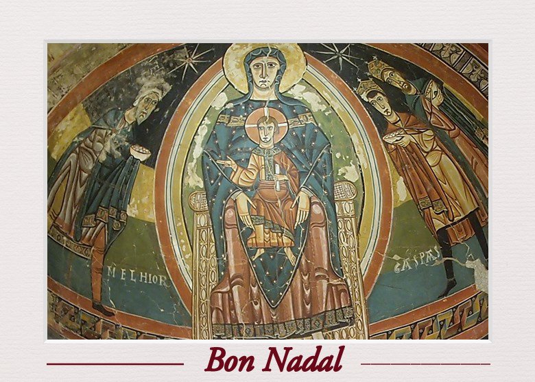 arspicta's tweet photo. ⭐️ L’equip d'Ars Picta us desitja bones festes

📷 Adoració dels Reis a l’absis principal de Santa Maria de Taüll. Fot. @immalores 

#nadal #navidad #christmas #art #romanic #romanico #epifania https://t.co/jBYZQNyrvE