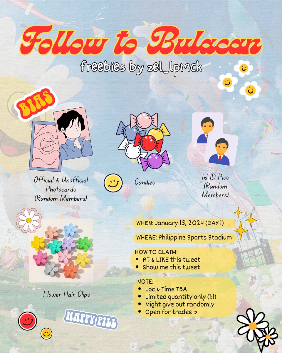 zelleechan's tweet photo. FOLLOW TO BULACAN D1 FREEBIE / FAN SUPPORT by @zel_lpmck 

hiii so i’ll be giving away ot13 and dino freebies on day 1! see you on d-day! 🩷🩵

- like &amp; rt
- open for trades 
- limited qty (1:1 ratio) 
- see pic for more info

#SEVENTEEN #FOLLOW_TO_BULACAN #SEVENTEENinBULACAN https://t.co/zqP7KnimgL