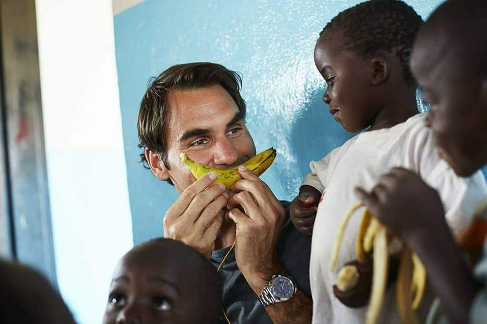 KishoreRF's tweet photo. Happy 20th anniversary to "Roger Federer Foundation". Thank you for helping to educate the kids in Africa. God bless you Roger. #WeLoveYouLongTime #RF https://t.co/KJ2ZDn0vCj