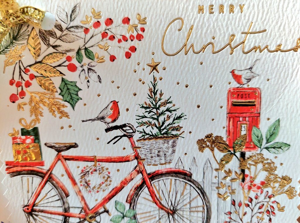 Merry Christmas everyone. #PostboxSaturday #ChristmasCards