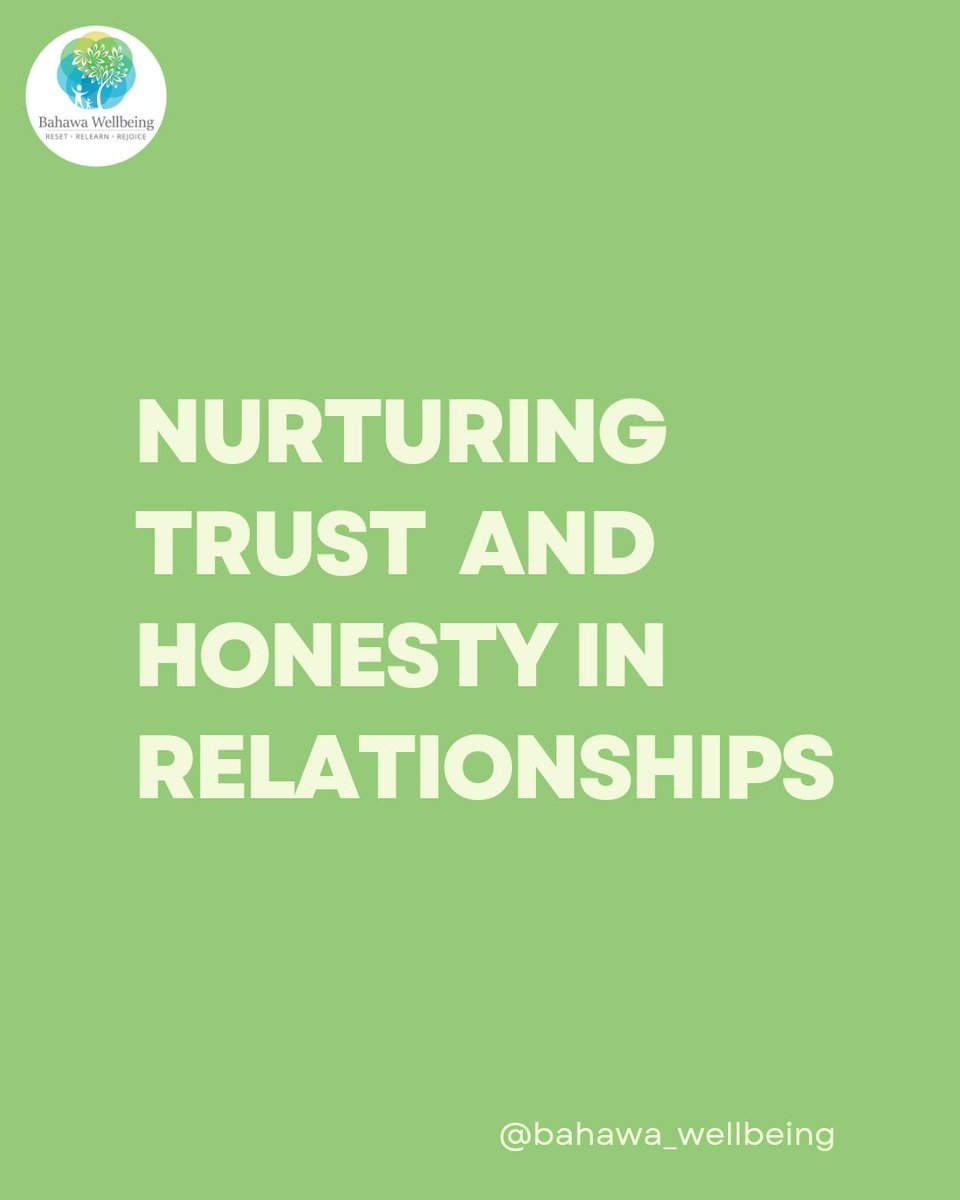 BahawaWellbeing's tweet photo. The Power Duo: Trust &amp; Honesty 🌟 
(2/2)
-

#BahawaWellbeing 

#relationshipwellbeing
#trust #honesty #connection #foundation #relationshipscience #buildingbonds #communication #healthyrelationships https://t.co/MFZpWcnp98