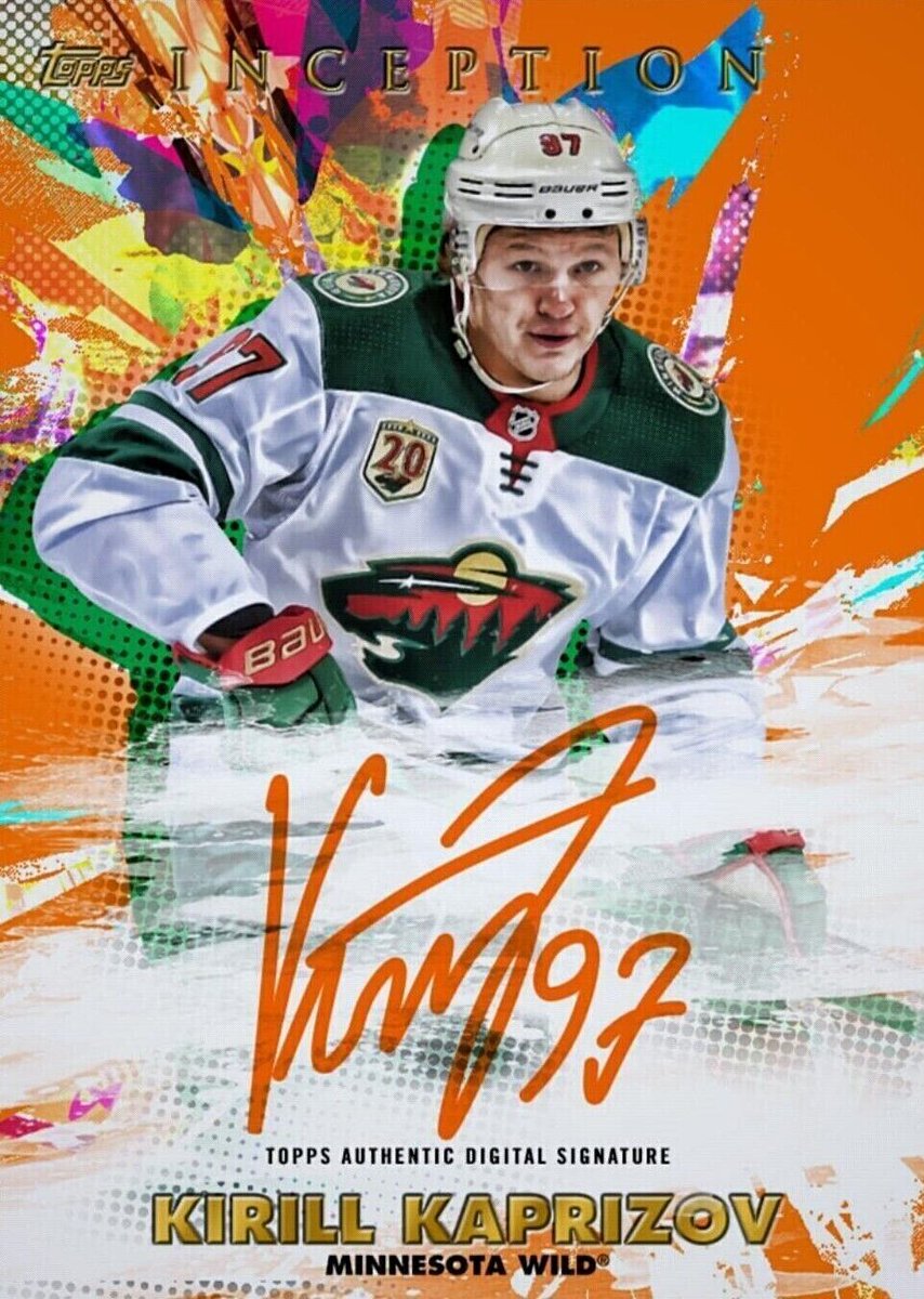 digitalrookies's tweet image. 2021 Topps Inception Rookie Authentic Auto KIRILL KAPRIZOV RC SIG Digital Card 

Shop now: ebay.com/itm/1859978655… 
.
.
.
.
.
.
.
.
.
.
.
.
.
.
.
#KirillKaprizov #ToppsInception #RookieAuto #DigitalCardCollecting #HockeyCards